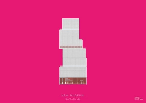 New Museum NY PLAKAT